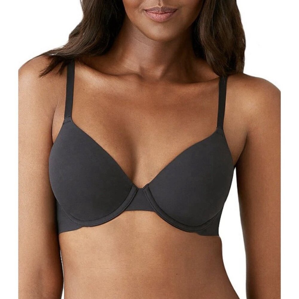 WACOAL 853339 'COMFORT FIRST' UNDERWIRE T SHIRT BRA BLACK Sz 32DDD $68